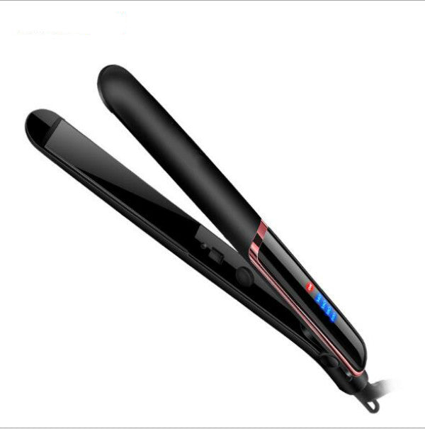 electric brush fast hair straightener led silver 2 in 1 hair multistyler curling auto massager tools ceramic straightening