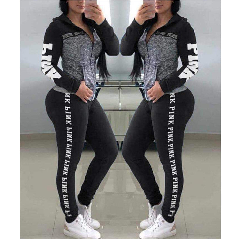 Yoga Suit Sports Top + Yoga Pants Fitness Clothes Sportswear Ladies Yoga Clothes Sportswear Ladies Fitness Clothes
