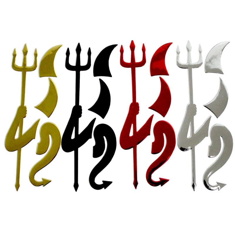 3D Car Stickers, Small Devil Car Stickers, Personalized Car Decals, Waterproof