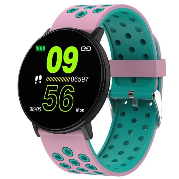 100PCS W8 Smart Watch for Samsung Watches Fitness Trackers Bracelets Women Heart Rate Monitor Smartwatch Waterproof Sport Android