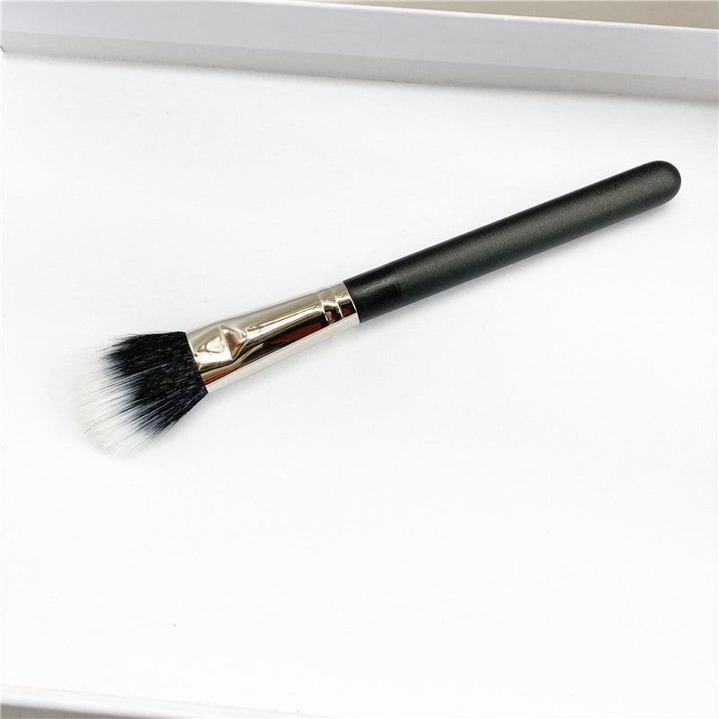 Duo Fibre Cream-Powder Blush Brush 159 - Perfect Face Shading Blusher Highlight Beauty Makeup Brush Tools