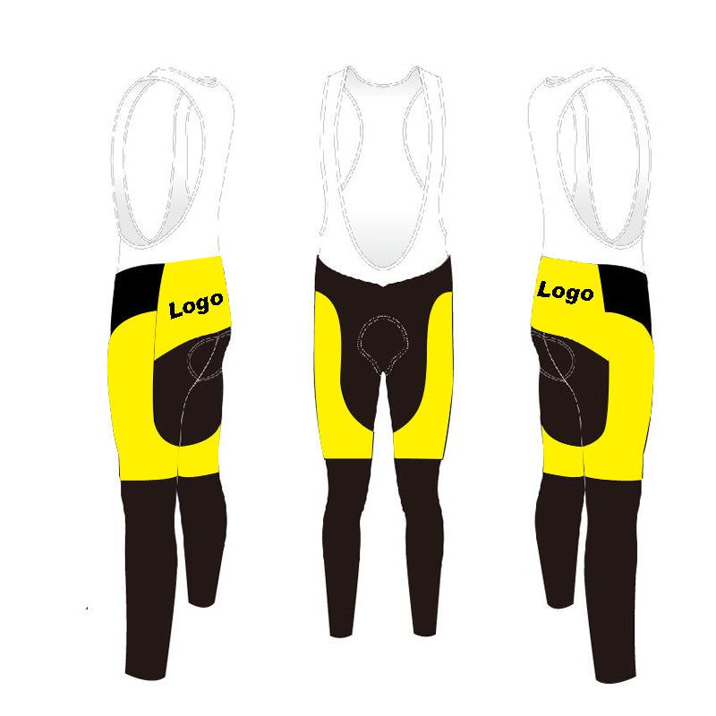 2020 Customize Men Windproof Cycling Bib Pants Keep Warm Cycling Bib Trousers Winter Thermal Mountain Bike Pants Bicycle Tights Coolmax