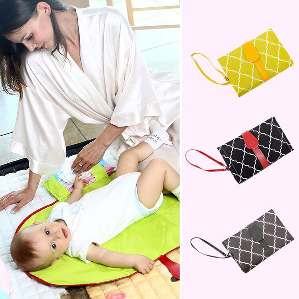 Portable Baby Diaper Pad Waterproof Baby Changing Mat Nappy Changing Pad travel table Changing Station Pad for Toddlers Infants RN8008