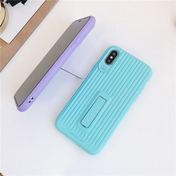 Korean inswind candy color Phone Case For iPhone X XS XR 6 6S 7 8 Plus For iPhone XS MAX Cases TPU COVER