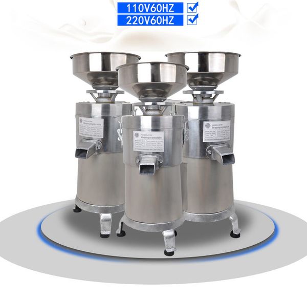FREE SHIPPING 110V Pulp Refiner Slag Separation Commercial Soybean Milk Maker Machine Household 220V Tofu Machine Copper