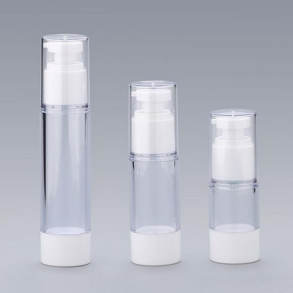 15-30-50-ml Vacuum Empty Perfume Bottles Lotion Spray Airless Pump Bottle Cosmetic Travel Makeup Bottles LX1362