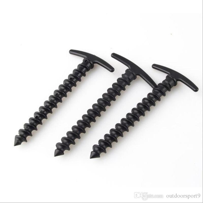 2018 New Outdoor Camping Tent Peg Nail Stake with Rope Camping Equipment Outdoor Traveling Tent Accessories