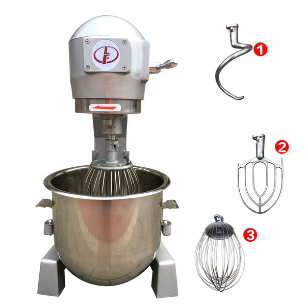 Commercial 10L-30L bread dough mixer stainless steel dough kneading machine home dough blender mixer for bread kitchen equipment