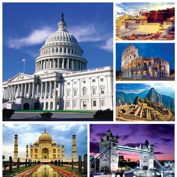Puzzle 1000 Pieces Landscape Pattern Pictures Adult Puzzles Kids Jigsaw Educational Toys for Children Puzzle Adulto Gifts