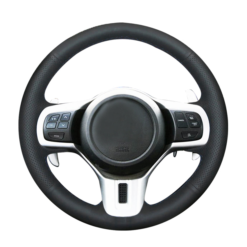 Hand-stitched DIY PU Artificial Leather Car Steering Wheel Cover for Mitsubishi Lancer 10 EVO Evolution Accessories