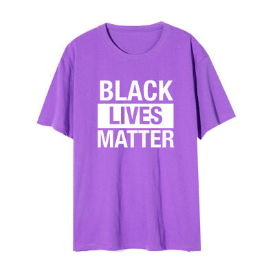 Mens Letter T-shirts Womens Solid Color Summer Tops BLACK LIVES MATTER Youth 2020 New Summer T-shirt Men Casual Top Hot Style