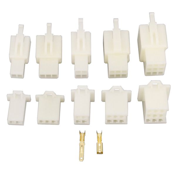 5 Sets-kits 2-3-4-6-9 Pin DJ7021A~DJ7091A-2.8 with terminals Electrical Wire Connectors Plug Male and female Automobile Connector
