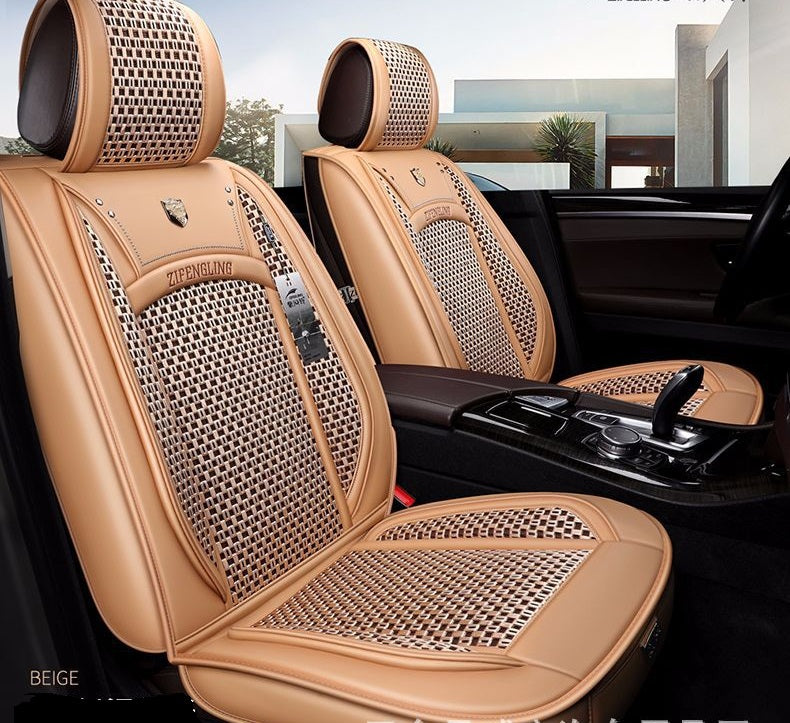 Universal Free Shipping Car Accessories Seat Covers For Truck Durable High Quality PU Leather Five Seats Covers For SUV 2020 New Design ZFL1