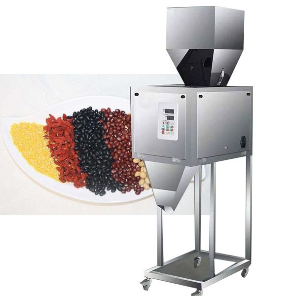 50-3000g customizable packaging machine for coffee grains flower tea screw cat food filling machine