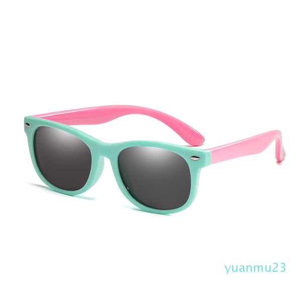 Wholesale-2019 New Polarized Kids Sunglasses Boys Girls Baby Infant Fashion Sun Glasses UV400 Eyewear Child Shades Gafas Infantil