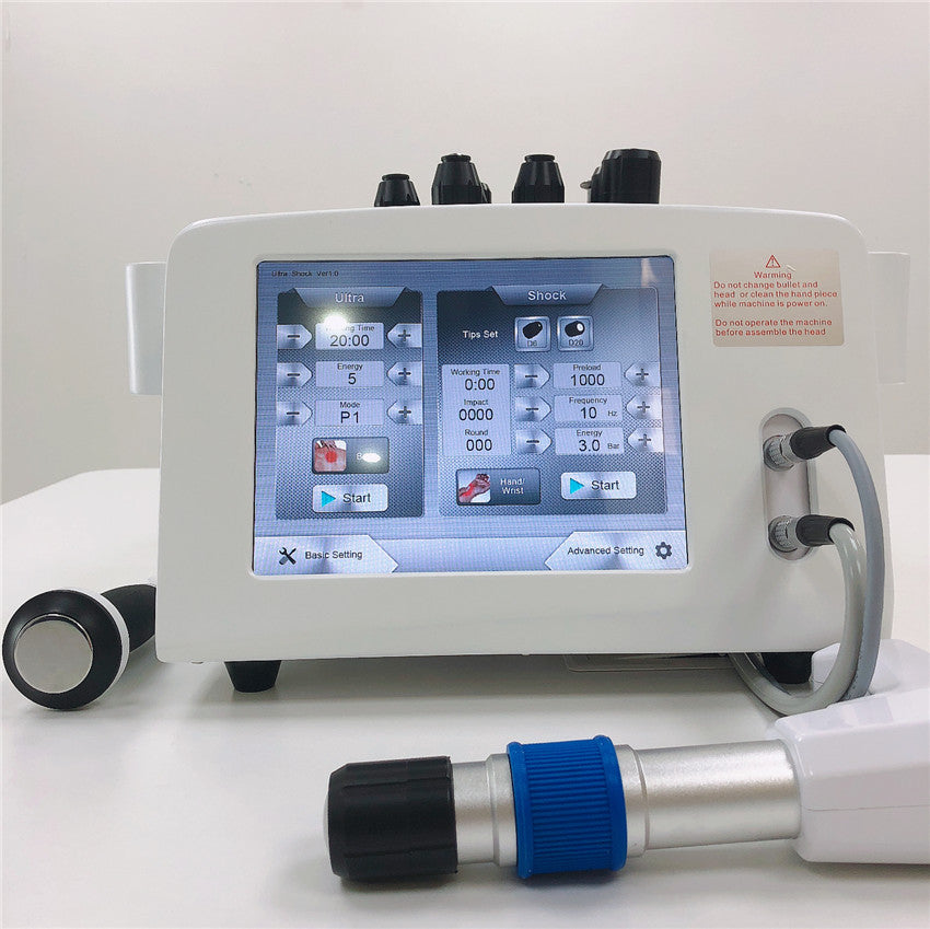 Portable Ultrasonic Low Intensity Shock Wave Equipment Machine For Pain Relive ESWT Acoustic radial shockwave machine