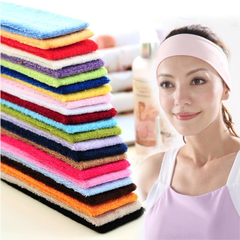 High Quality Yoga Hair Band Sports Elastic Headband 1PCS Sports Yoga Accessories Dance Cycling Wide Headband Elastic Band