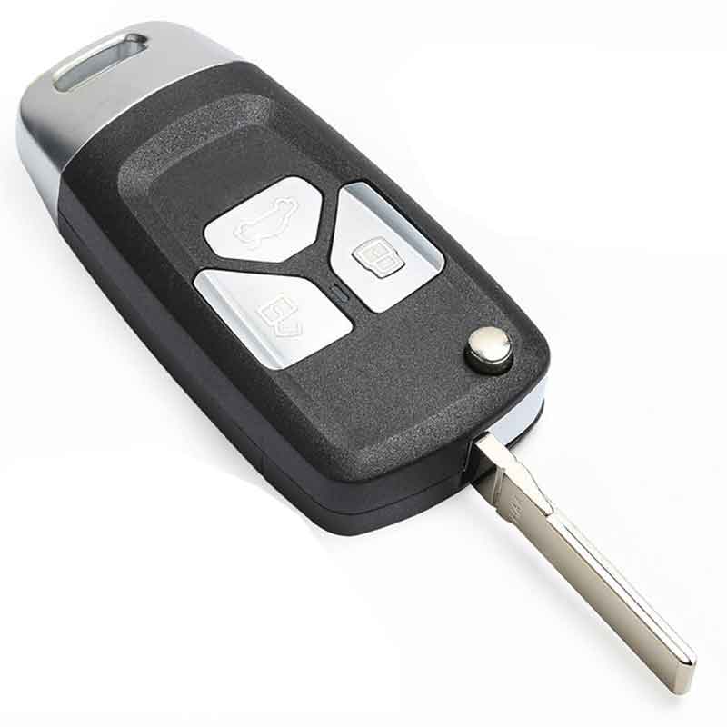 Replacement Upgraded Remote Car Key FOB 433.92MHz ID48 Chip 4D0 837 231 K for A6 S6 RS6 A8 TT 1996 - 2006