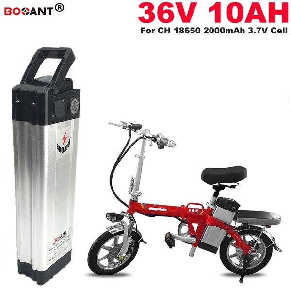 36V 10AH Electric bike Lithium ion Battery 36v +2A Charger E-Bike Lithium Battery 36v for Bafang 500W Motor Free Shipping