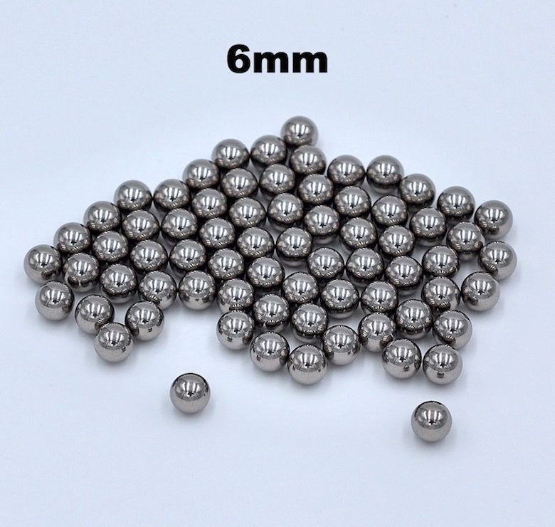 6mm 316 Stainless Steel Ball For Bearings, Pumps and Valves, Aerosol and Sprayers, Used in Medical, Health and Beauty Aid