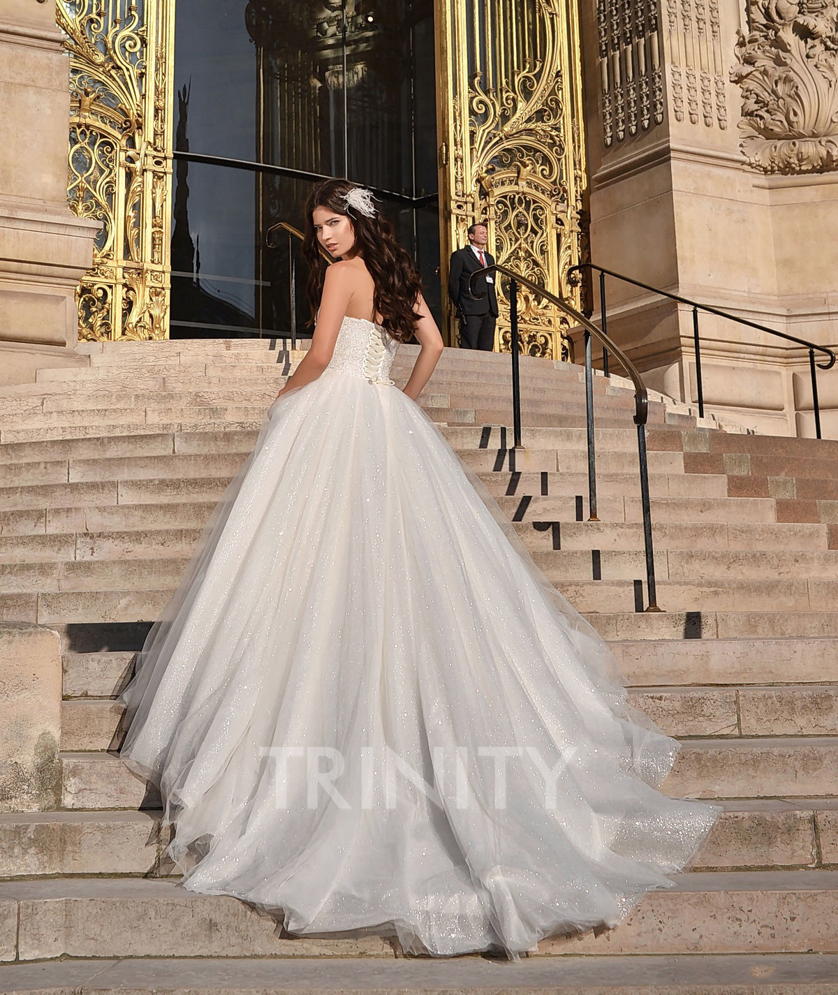 Artistic Ivory Tulle Sweetheart Beads A-Line Wedding Dresses Bridal Pageant Dresses Wedding Attire Dresses Custom Size 2-18 KF1228312