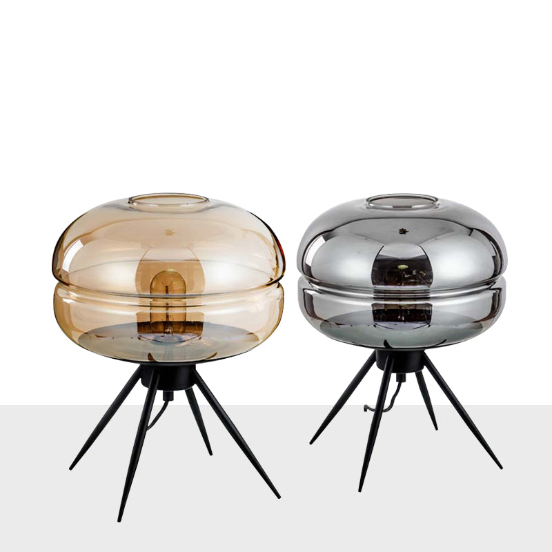 Simple Modern Table Lamps Nordic Creative Glass Small Table Lamp Art Bedside Bedroom Chinese Style Lighting Living Room bed Desk Lights