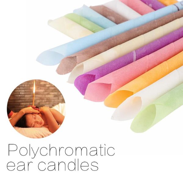 Hot sell Wholesale High quality Aromatherapy Ear Candle Health Care Beauty Product Trumpet Cone Ear candle (2000pcs-lot) LX5978