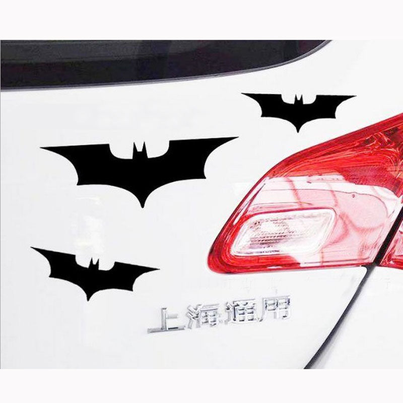 CAR 5PCS Personality Modified Car Stickers Reflective Batman Decals