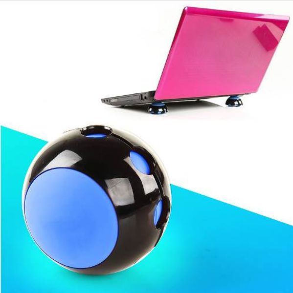 Portable Non-slip Silicone Laptop Cooling Pad Stand Ball For Macbook Acer Asus Dell LG Samsung Notebook Heat Reduction Ball