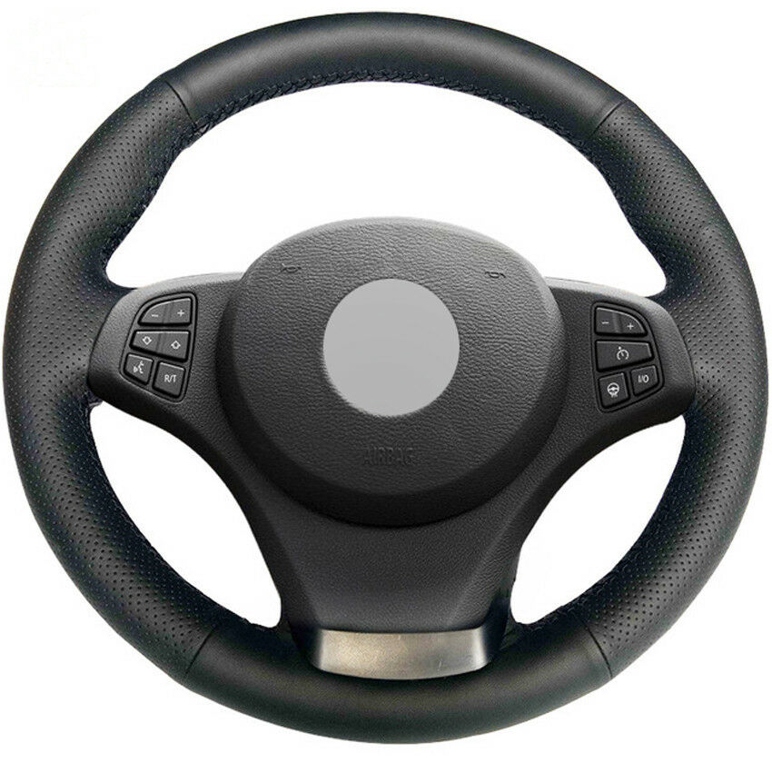 For BMW E83 X3 2003-2010 Steering Wheel Cover Hand-stitched Car Interior Case
