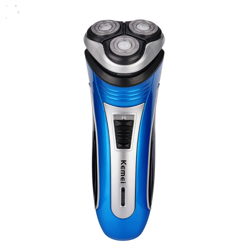 Rechargeable Men&#039;s Razor Electric Shaver 220V Shaving Machines For Men Rasoir electrique homme 3D Triple Floating Blade