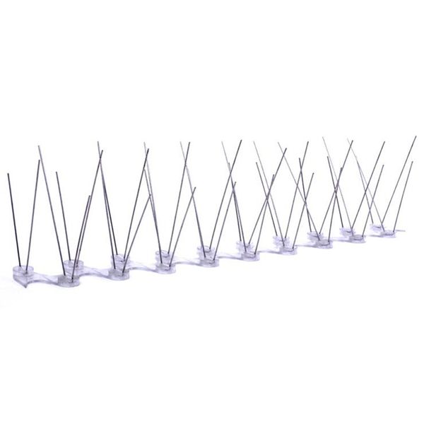 pestcontrol 5in*50CM Stainless Steel Bird Spike Pest Pigeon Control Deterrent Anti Perching Dropping for Graden Household