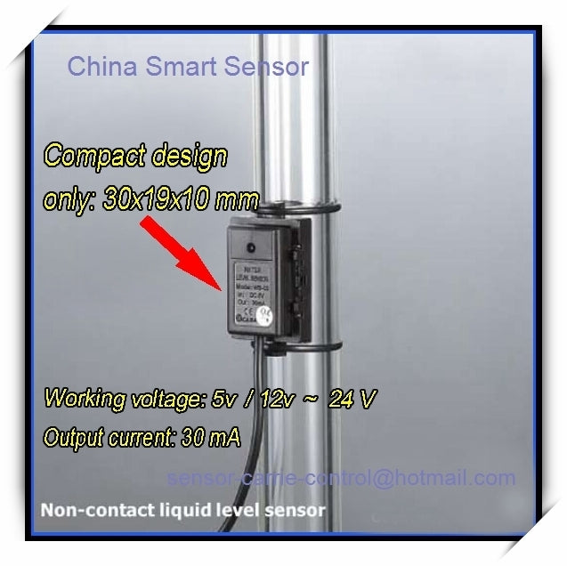 Factory Delivery Non contact Pipe Level Sensor High Precision Level Sensor No Need to Touch Liquid of Container Bathtub Aquarium