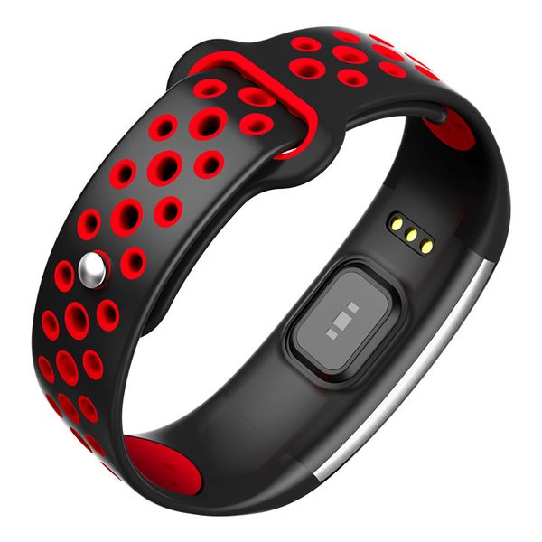 Q6 Fitness Tracker Smart Bracelet HR Blood Oxygen Monitor Smart Watch Blood Pressure Waterproof IP68 Camera Wristwatch For Android iPhone