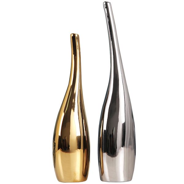 Wedding Couple Ceramic Vase Fashion Classic Container Simple European Handmade Ceramic Vase