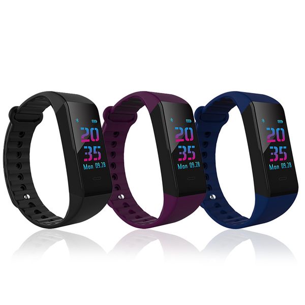 W6S Smart Bracelet Blood Pressure Heart Rate Monitor Smart Wristwatch Waterproof Bluetooth Fitness Tracker Smart Watch For Android iPhone