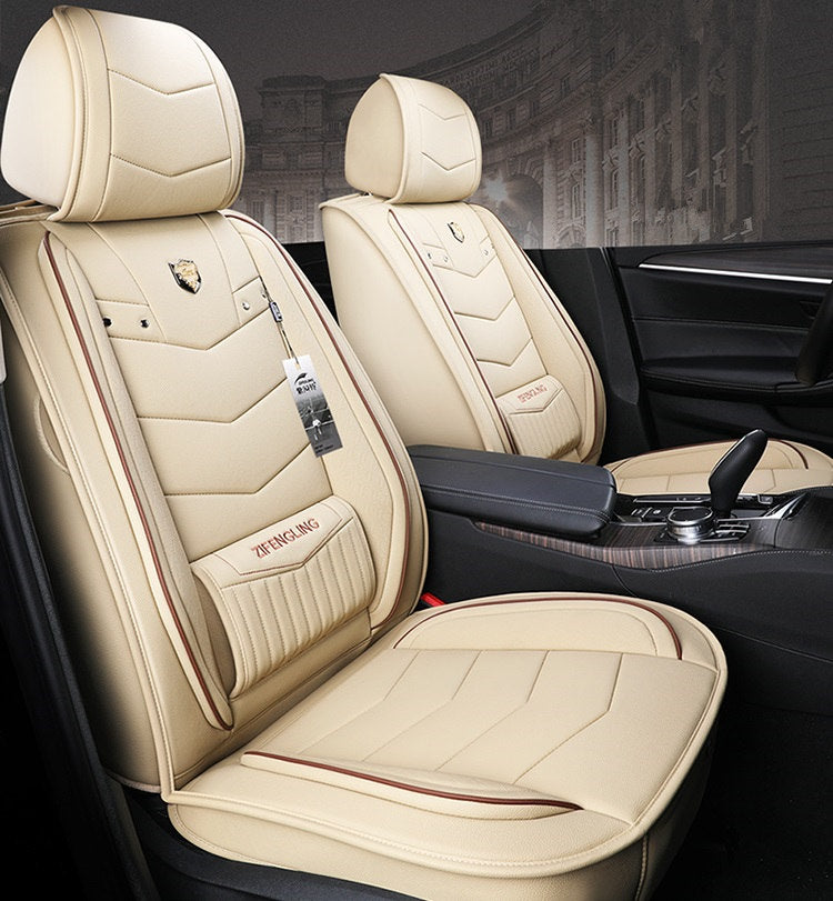 Universal Fit Car Accessories Seat Covers For Sedan Full Surrounded ZFL-M05 Fantastic Durable High Quality PU Leather Seats Covers For SUV