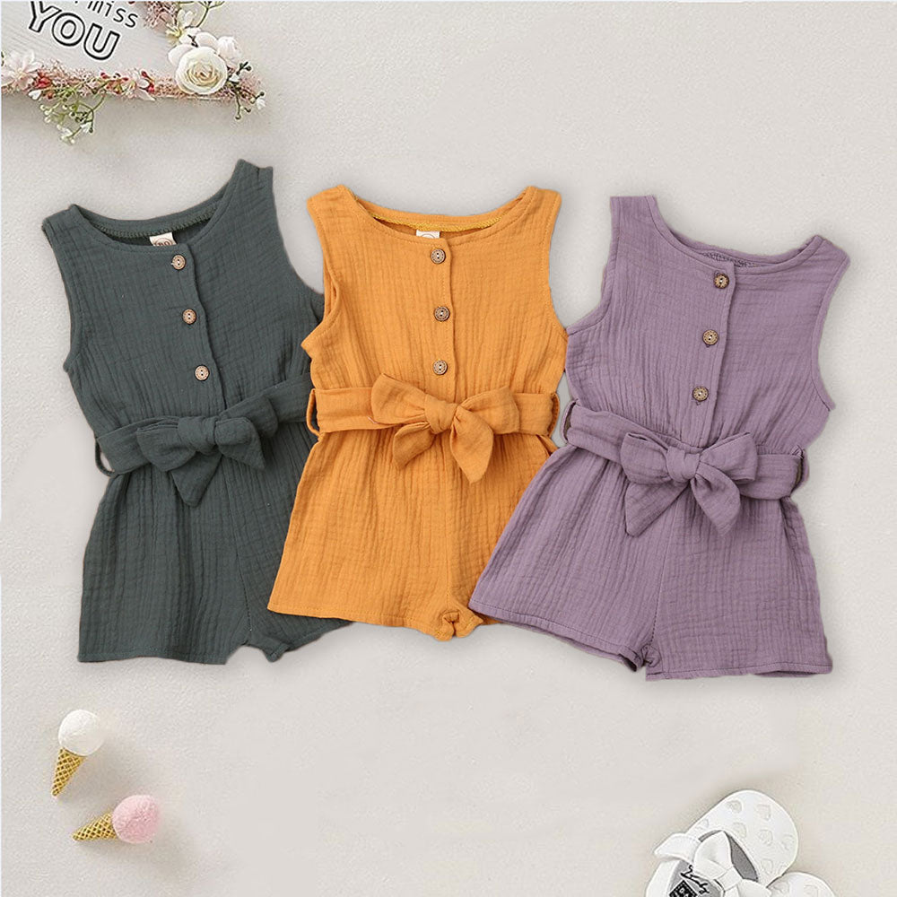 Newborn Infant Baby Girl Cotton Romper Bodysuit Jumpsuit Outfits Sunsuit Clothes