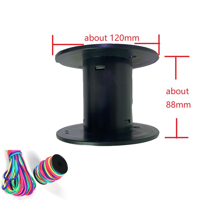 4mm 100FT black Paracord Spools Wire disc parachute cord Cuerda Escalada Mil Paracorde Outdoor Climbing Hiking equipment