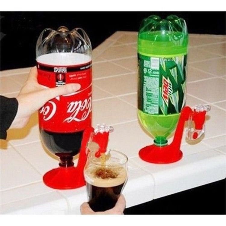 Home Office Bar 1 Pcs Soda Dispense Drinking Fizz Saver Dispenser Water Machine Tool Plastic Red