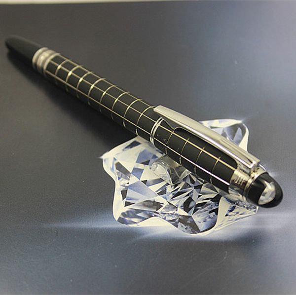 Promotion Luxury pen Black Resin Rollerball Ballpoint pen Fountain Pens Writing stationery School office supplies High quality