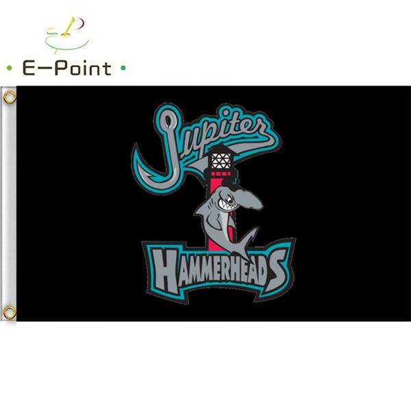 MiLB Jupiter Hammerheads Flag 3*5ft (90cm*150cm) Polyester Banner decoration flying home & garden Festive gifts