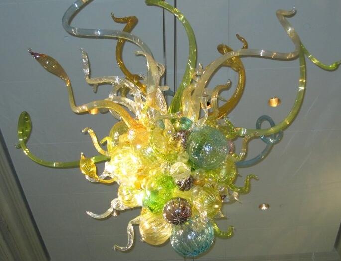 Antique Glass Pendant Light Modern Pendant Lamps for Dining Room Living Room Bar AC 110-240V LED Bulbs Small Indoor Chandelier Lighting