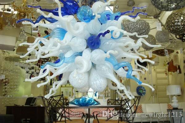 Hot Sale Hand Blown Modern Celling Light Living Room Murano Glass Bubble Chandelier Dining Room Pendant Lamp Living Room