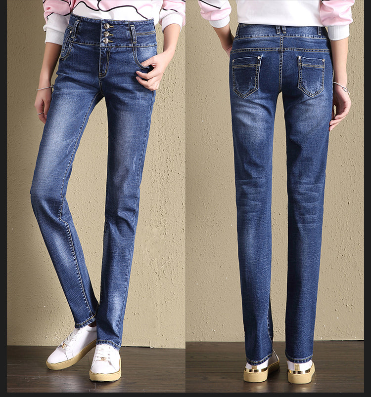 The Blue Youth Fashion Small Tall Waist Straight Cowboy Panty