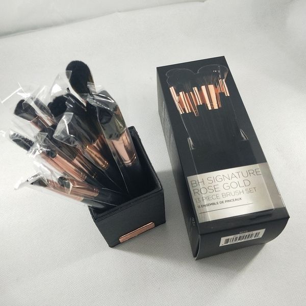 2022 NEW Brand Makeup Brush Signature Rose Gold 13pcs-set Brush Set For Face Eye Lip Powder Foundation Eyeshadow Cosmetics with holder