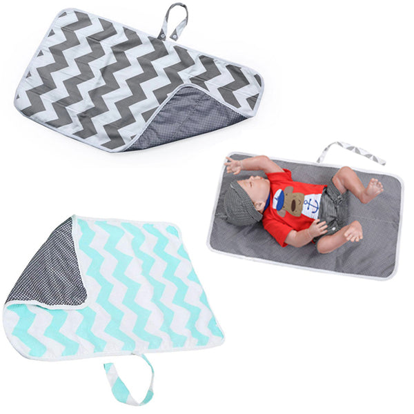 baby changing mat baby waterproof washable diaper changing pad infant travel portable pad waterproof sheet 3560cm rn8018