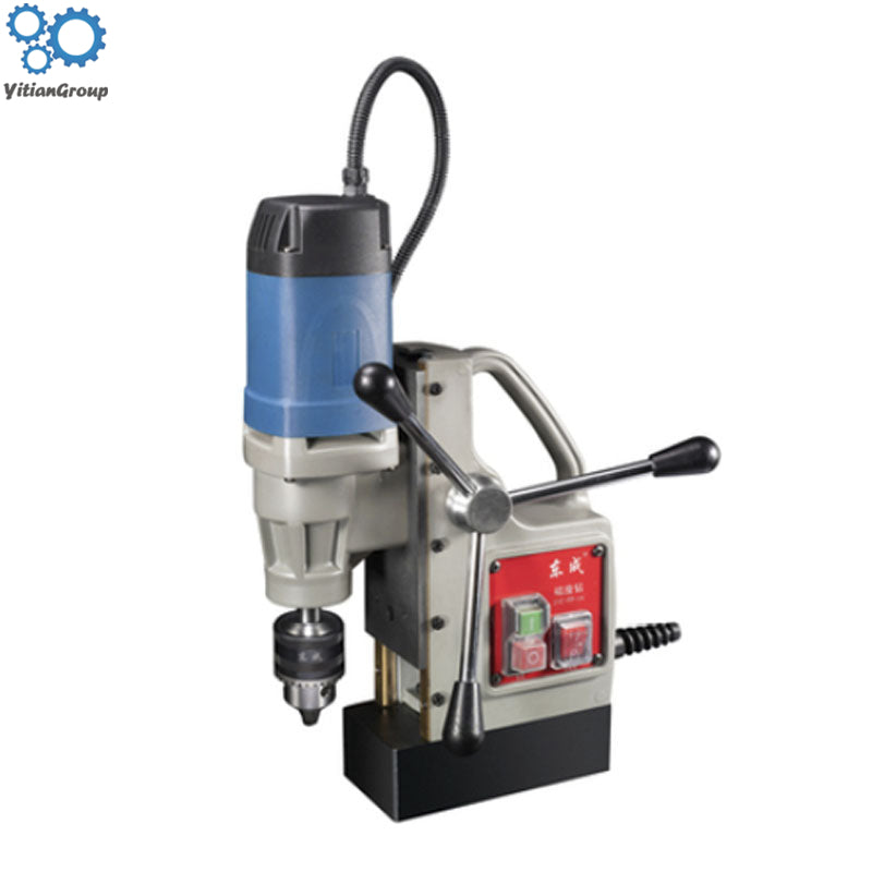 Electric Mini Magnatic Drilling Machine J1C-FF-30 Magnetic Seat Hollow Brick Drill Tool 220v 50HZ 900W 450r-min 11500N