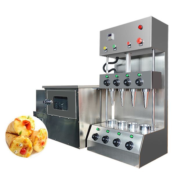 HOT SELLING Pizza Cone Maker Equipment- Pizza Cone Making Machine-Pizza Cone Moulding Production Machine Line