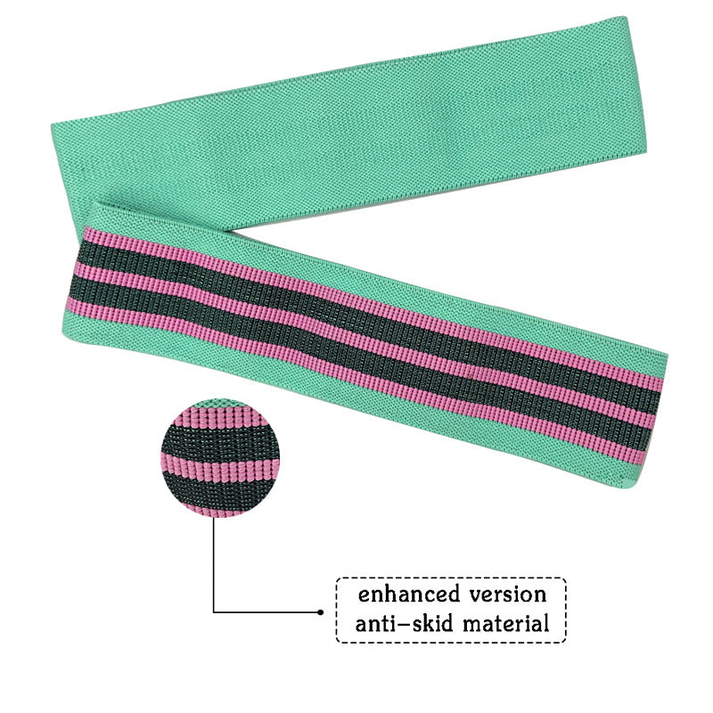 Leg Shaper Band Fitness Hip Loop Resistance Bands Anti-slip Squats Expander Strength Rubber Belts Yoga Gym Training Shaping